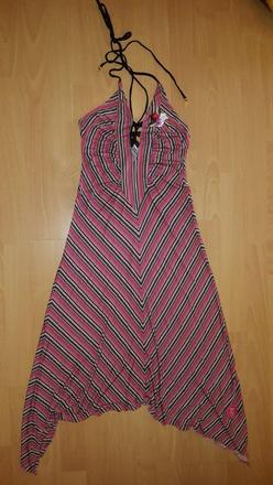 Pruhované pekné šaty vive maria, m