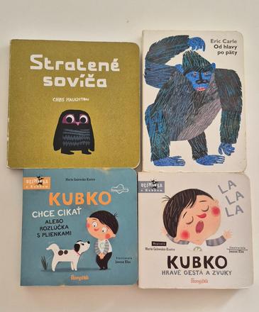 Detské knižky kubko, stratené sovíča,
