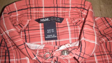 Letná polokošela, h&m,98