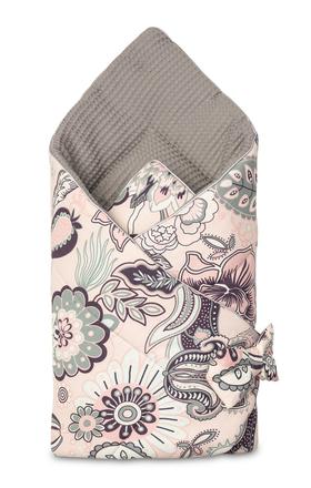 Sensillo zavinovačka wafel india/šedá 75x75 cm, 