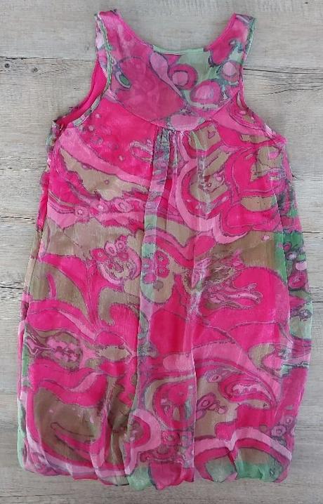 Dámske rúžové letné šaty, s