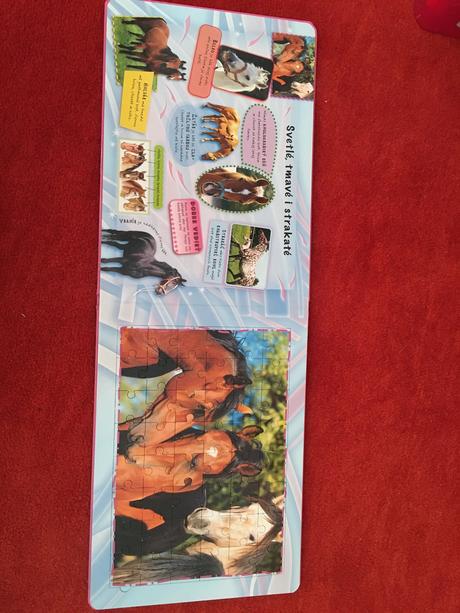 Puzzle knižka so 6-timi obrázkami, 