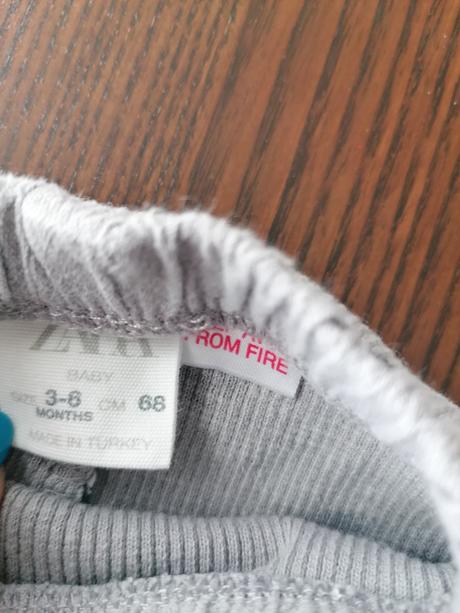 Bodkované legíny, zara,68