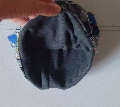 Handmade obojstranná čiapka, 74