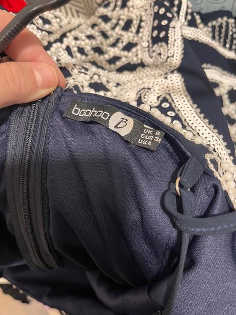 Elegantné spoločenské šaty boohoo, veľ. 36, 36