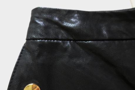 Koženková sukňa zara, zara,s