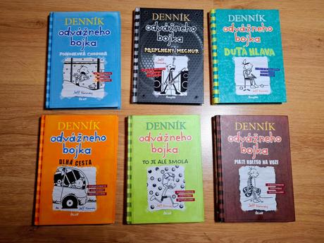 Denník odvážneho bojka -diel 6,7,8, 9,17,18, 