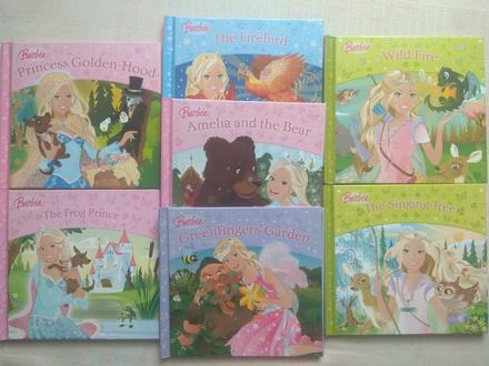 Barbie 7 anglických kníh 2c,