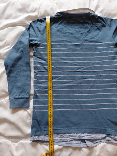 Polo tricko vel 11-12 rokov modre, 152