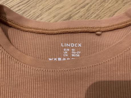 Vrúbkované tričko lindex, lindex,92
