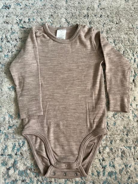 Rastúce merino body vel.86, lindex,86
