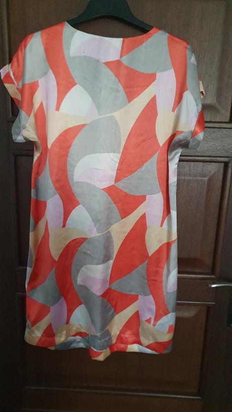 Letné saténové šaty / tunika, 44 / xl