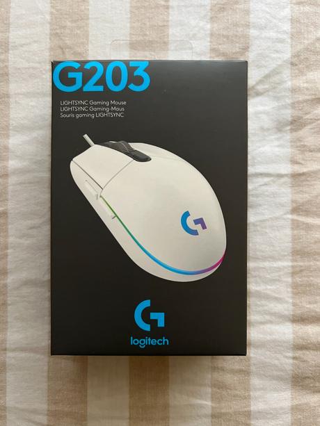 Myš logitech g203 lightsync,