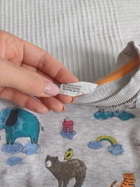 Zvieratková mikina h&m, h&m,116