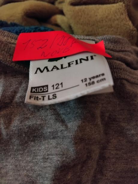 Tričko malfini s dlhým rukávom, 158