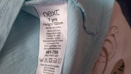 Bleduckomodré tricko, next,122