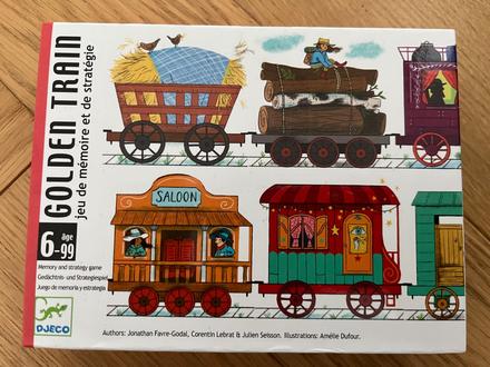 Kartová hra golden train (djeco), 
