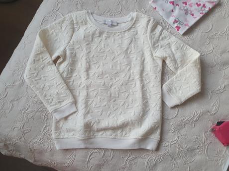 Mikina so srdiečkami 116, charles vögele,116