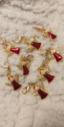 Prívesky anjel 8ks, 