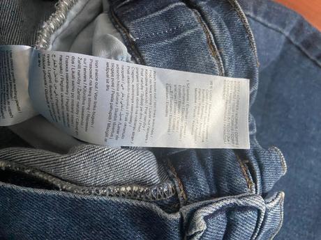 Tmavo modre riflove nohavice, orsay,m