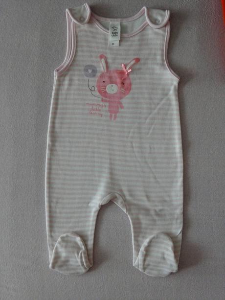 Dupacky ruzovobiele baby club vel. 68, baby club,68