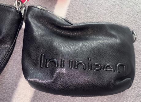 Kabelka desigual bols half logo 2v1 s visačkou, desigual