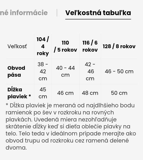 Dievčenské jednodielne plavky s volánikmi, 116