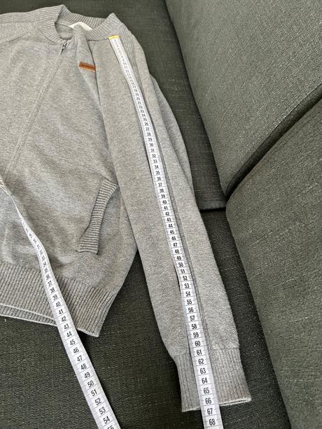 Sivý bavlnený sveter/mikina coccodrillo na zips, v, coccodrillo,152