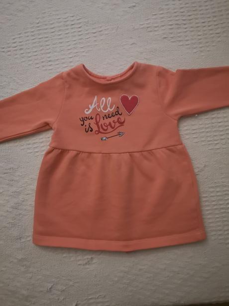 Mikinove šaty, lupilu,68