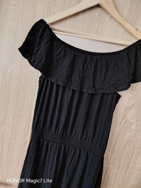 Čierne maxi saty, m