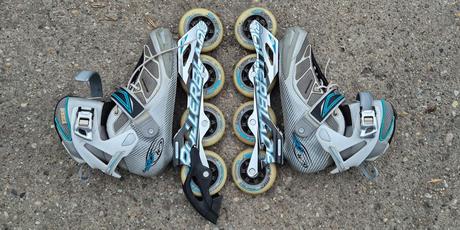 Dámske kolieskové korčule rollerblade tempest 90 w, rollerblade,39