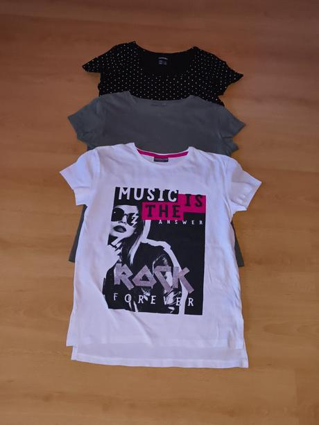 3x tričko 158/164, 158