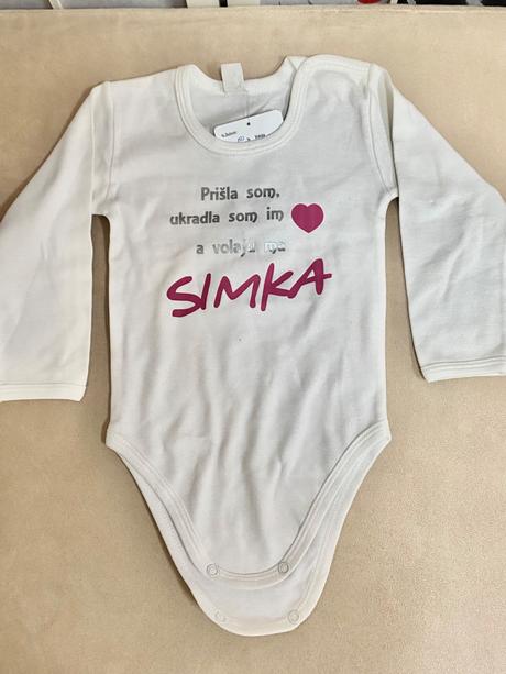 Detské body s menom simka, 86