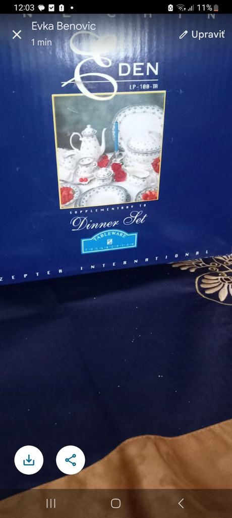 Jedalenska sada zepter, 