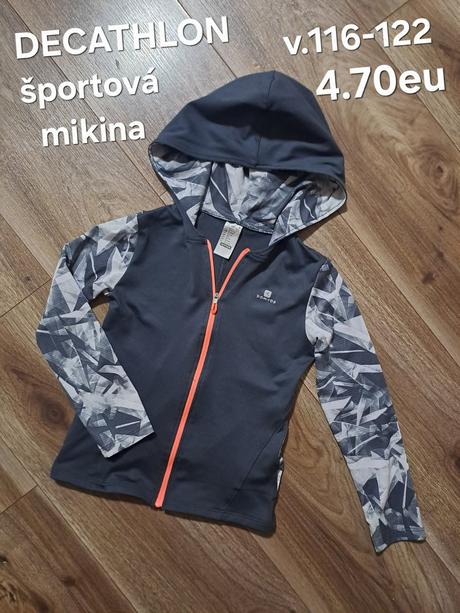 Športová mikina decathlon, decathlon,116
