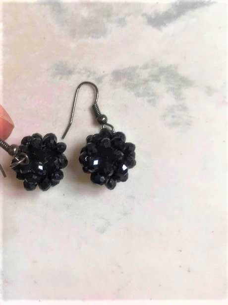 Trblietavé visiace náušnice,