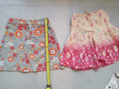 Letné krátke sukne - 5ks, h&m,122