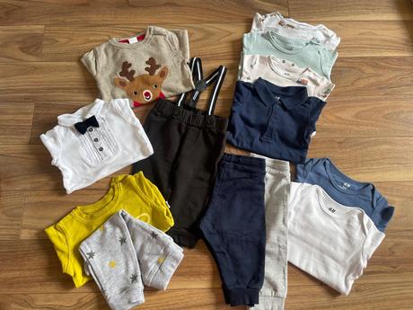 Balík h&m oblečenia., 68–80