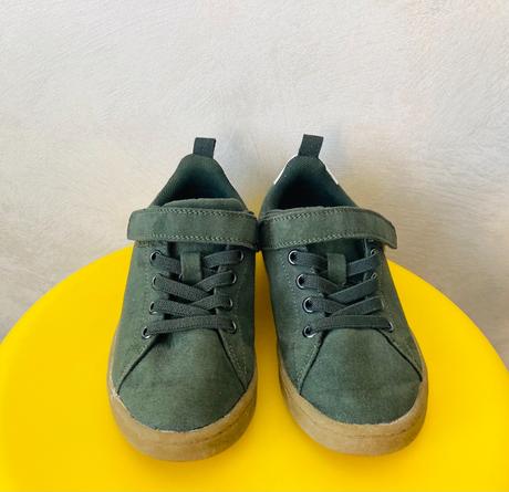 H&m khaki semišové tenisky veľ. 28- vd 17,8cm, h&m,28