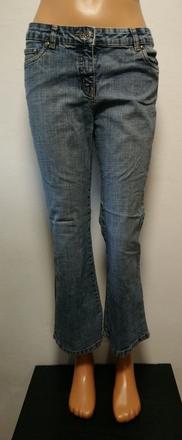 Dámske elastické rifle, papaya, papaya,m