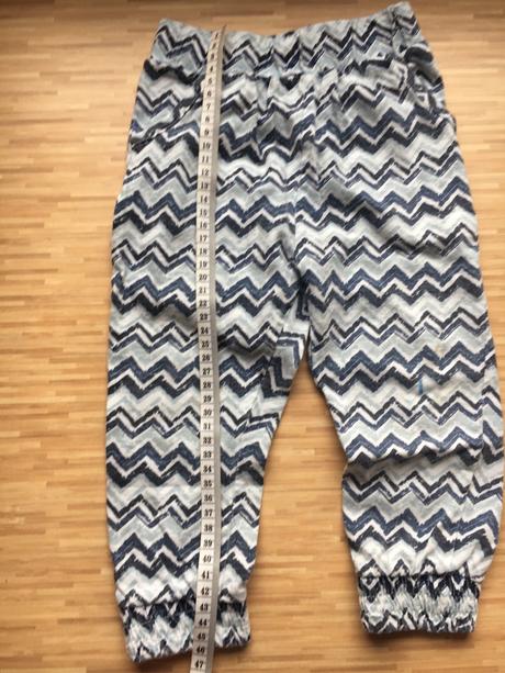 Bledomodre teplacky + tricko, 92