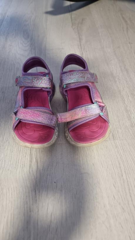 Sandálky skechers svietiace, skechers,32