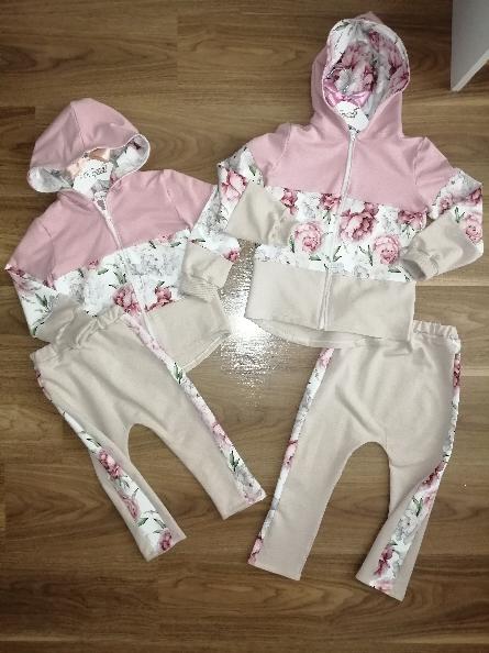 Teplákove súpravy dievčatá, 62 - 152