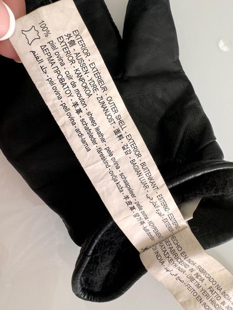Zara - kožené rukavice, zara,m