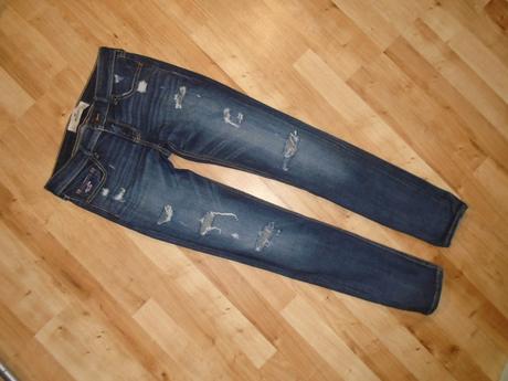 Hollister potrhané skinny rifle w28, hollister,38