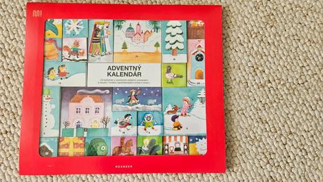 Adventný kalendár leporelo knižky, 