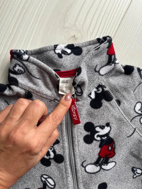 Flisova mikina h&m (mickey mouse), h&m,92