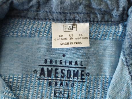 Košeľa+tričko, f&f,62