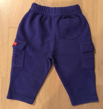 Zateplené tepláky 9-12m, tesco,74