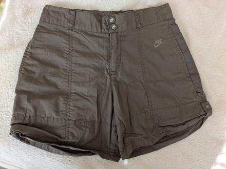Hnedé dievčenské kraťasy nike 36/38, nike,s